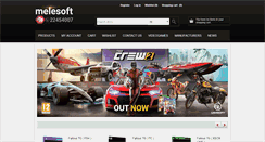 Desktop Screenshot of melesoft.com
